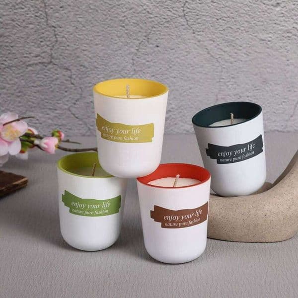 Large Soy Candle Couples And Family Gatherings - Smoke-Free Aromatherapy Candles in Various Scents for Romantic Atmosphere C260128