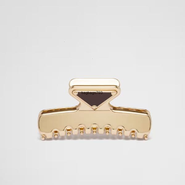 Hair Clips Barrettes Clips Barrettes Designer Barrettes Girls Hairpin Triangle Gold Silver Classic Letter Hair Clips Luxury Alloy Fashion Barrettes Women Hair