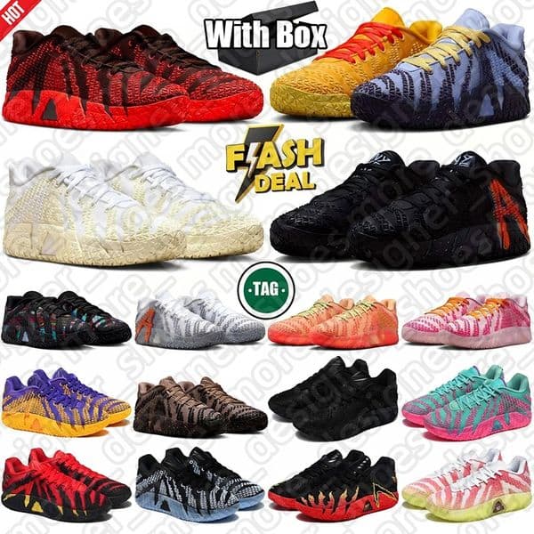 With box designer shoes ja morant 3 basketball shoes ja3 3s sneakers for mens womens showstopper spooky season blue light show trainers sports runners size 36-46
