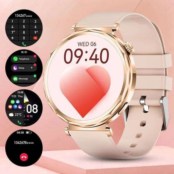 New LIGE Luxury Smart Watch Women Call Custom Dials Sleep Monitoring Fashion Sports Fitness Smartwatch For Ladies Gift Z260129
