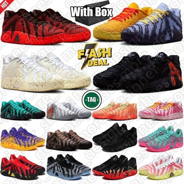 With box designer shoes ja morant 3 basketball shoes ja3 3s sneakers for mens womens showstopper spooky season yellow light show trainers sports runners size 36-46