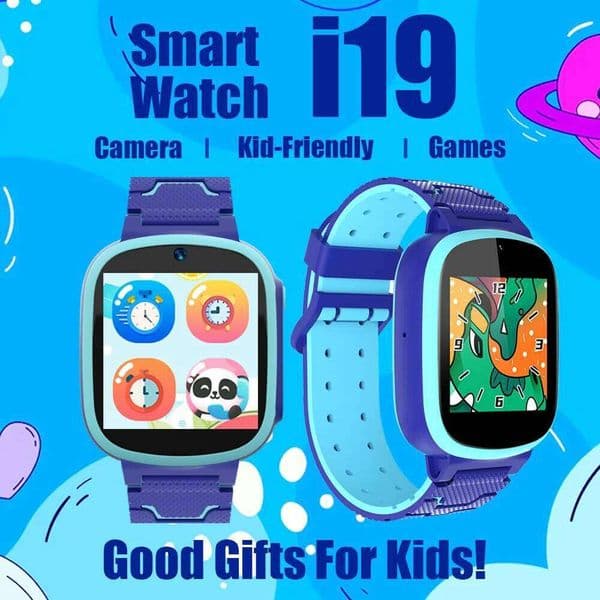 Children Smartwatch For Boy Girl 4-12 Years Old Puzzles Game HD Touch Camera Alarm Clock Music Player Pedometer Calculator 2024 Z260129