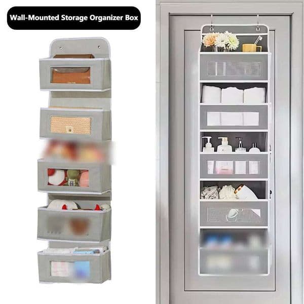 1PC Over-The-Door Hanging Organizer - Extra Large -Layer Storage Bag for Toys Dorm Room Essentials & Closet Organization Sy 26W0130