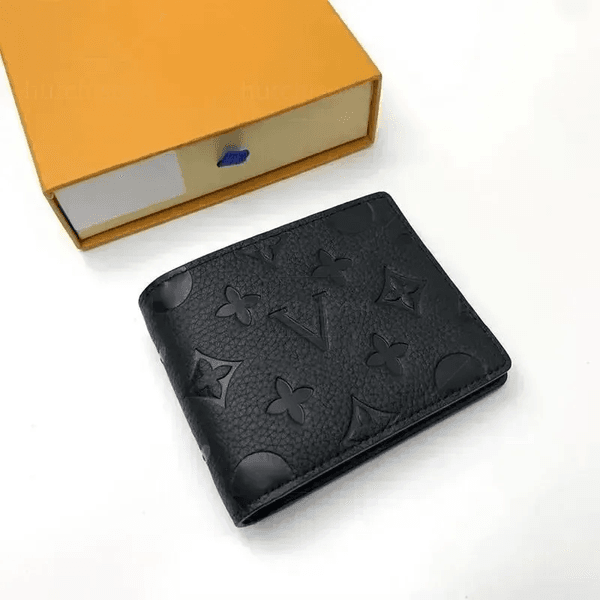 MULTIPLE Wallet Paris Plaid Style Mens Billfold Women Purse High End Water Ripple Flowers SLENDER Wallets Handbag