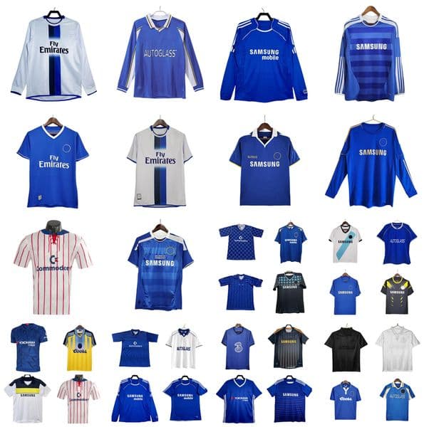 1995 1997 1998 2000 2001 2011 2012 CFC Retro Lampard Torres Drogba soccer jerseys 94 96 98 99 00 01 03 05 06 07 08 11 12 13 14 15 16 17 19 20 21 ZOLA GULLIT vintage football shirt