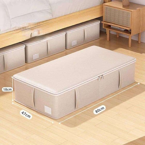 Flat Household Drawer Style Seasonal Clothes and Blankets Sorting Bed Bottom Storage Box 26L0131