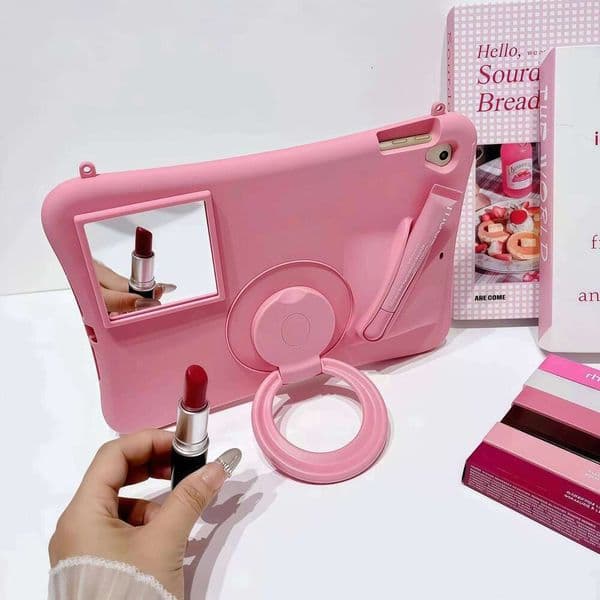 for 1 2 Air 3 10.5 5th 6th 7th 8th 9th Gen Case iPad Pro 11in SAM Tab A8 A9 A7 S6 Lite Covers with Lipstick H260131