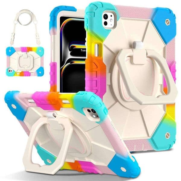 Armor Case 10th Generation 2022 Mini 7/6 Kids Stand Shockproof Tablet Cover For iPad Air 5/4 10.9 Pro 11 1/2/3/4th H260131