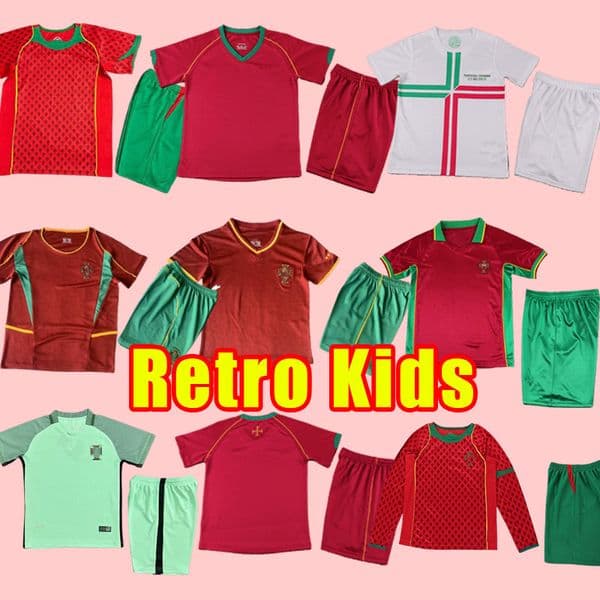 Soccer Jerseys Retro RUI COSTA FIGO RONALDO NANI Football Shirts Camisetas de futbol Portugal Uniforms home 2004 04 2006 2012 06 12 away 1998 2000 2002 2016 long