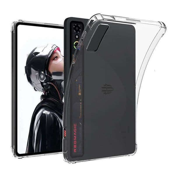 RedMagic 3 Pro 9.06 2025 Case Transparent Air-bags Soft TPU Protection Shockproof Capa Fundas Shell For Red Magic 3pro H260131