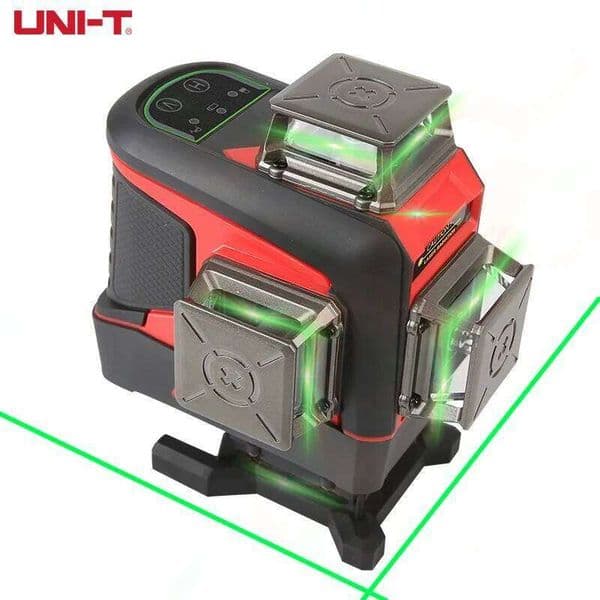 UNI-T LM576LD-e self leveling level, 12/16 horizontal and vertical green beam laser tool cross line level 26H0131