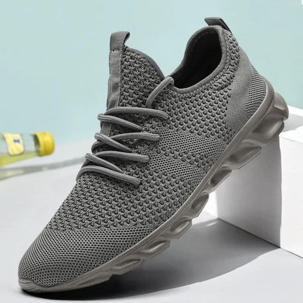 Mens Sneakers Breathable Running Shoes Ultralight Comfortable Casual Footwear Shoe Fashion Trendy Mesh Shoe Size 36-46 260126