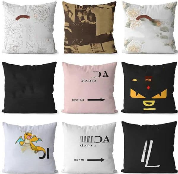 Designer Throw pillow Bedding Home Room Decor Cover Sofa Decoration Cushion 45-45cm Pillow Core Removable 20style Y260520