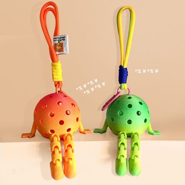In Stock Peripheral Products Novelty Pendants Mini Pickleball Ornaments Gifts