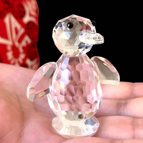 Lovely Crystal Penguin Figurines Glass Sea Animal Mini Sculpture Paperweight Collection Home Table Decor Kids Christmas Gifts 26H0131