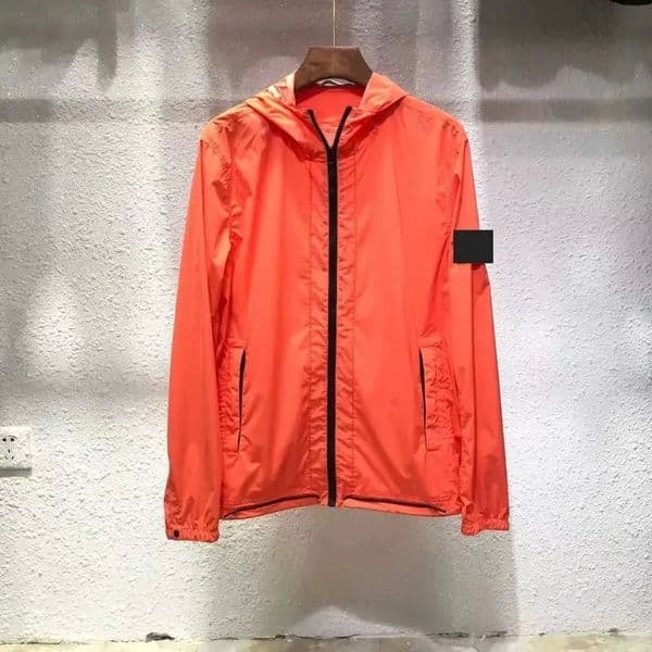 pull Jacket Designer Topstony Long Sleeve Zipper Badges Windbreaker Men Casual Coat Windbreaker Embroidered High Quality Fashion Mens Jacket 641 r74Z#