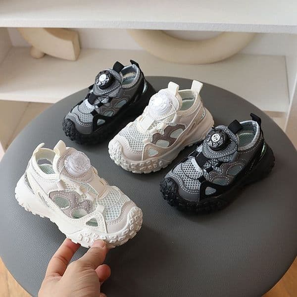 Children Summer Shoes Fashion Kids Designer Soft Soled Shoes Kidsnest Sandals Breathable Anti-kicked Toddler Casual Sandals Sneakers Sizes US5.5C-US12.5C K0821