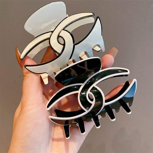 Designer Clip for Women Girls Chic Barrettes Hairpins Styling Claw Clips Fashion Hair Accessories