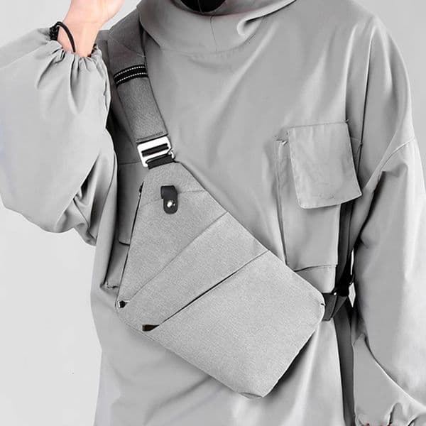 Travel Personal Anti-theft Crossbody Bag Mini Cross Body Bags Male One Shoulder Sling Bag Leisure Anti-splash Mens Chest Bag 260227