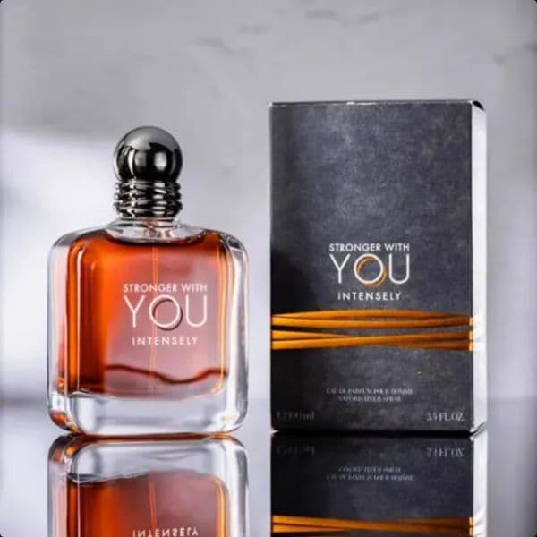Designer Men Fragrance 100ml Stronger with You Absolutely Intense Oud Eau De Parfum Long Lasting Smell Brand Man Cologne Spray Body Mist 3.3