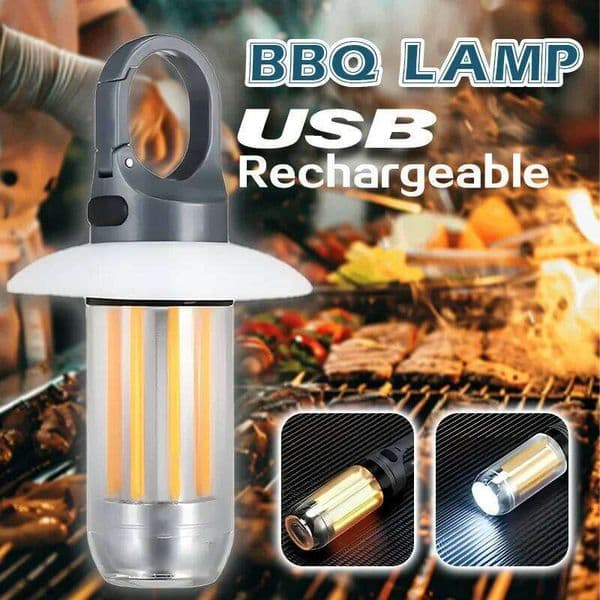 Rechargeable Camping Lantern,Multiple Light Modes,Portable Hook,Flashlight,Tent Light,Hanging Lamp,Type-C,Outdoor,Hiking,Fishing C260302
