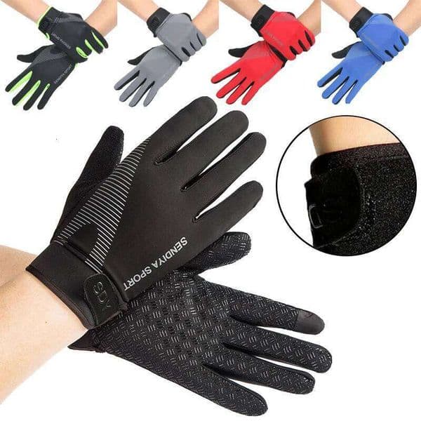 Outdoor Sports Ice Silk Touch Screen Riding Men Women Breathable Glove Elastic Motocross Gloves for Cycling Driving C260302