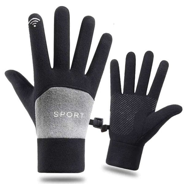 Mountain Sports Skiing Outdoor Cycling Anti-skid Full Finger Velvet Mittens Fashion Accessories Touchscreen Gloves C260302