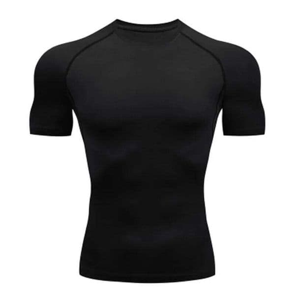 Men's T Shirt Outdoor Training Fitness Gym Jogging Running Sweatshirt Bat/-Man Compression Shirts Tight Elastic Breathable 26H0302