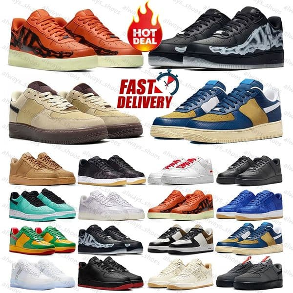 1s low running shoes for men women designer sneakers one platform shoe triple white black mens womens classic forc 1 outdoor sports trainers