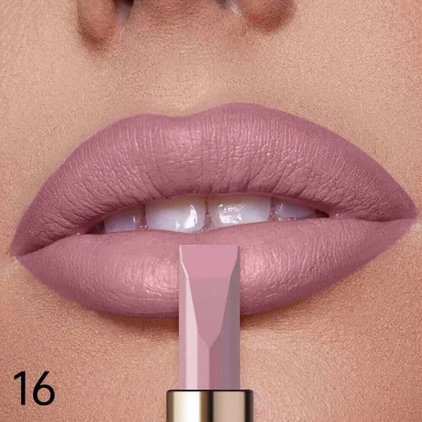 Matte Velvet Lipstick, Waterproof Long Lasting Color, Sweat Resistant Silky Lip Makeup Gift for Women H260302