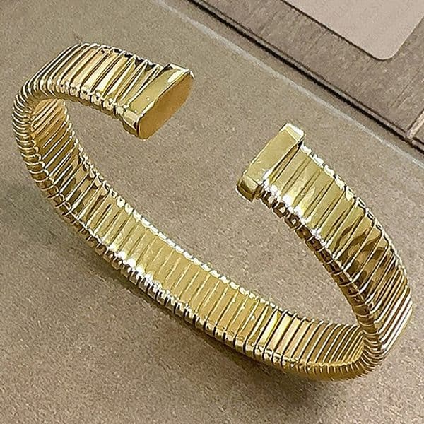 Designer Bracelet Bracelet for Women Snake Bone Bracelets Gold Bangle Open Bangles Luxury Jewlery Designer for Women Elegant Timeless Gift Premium