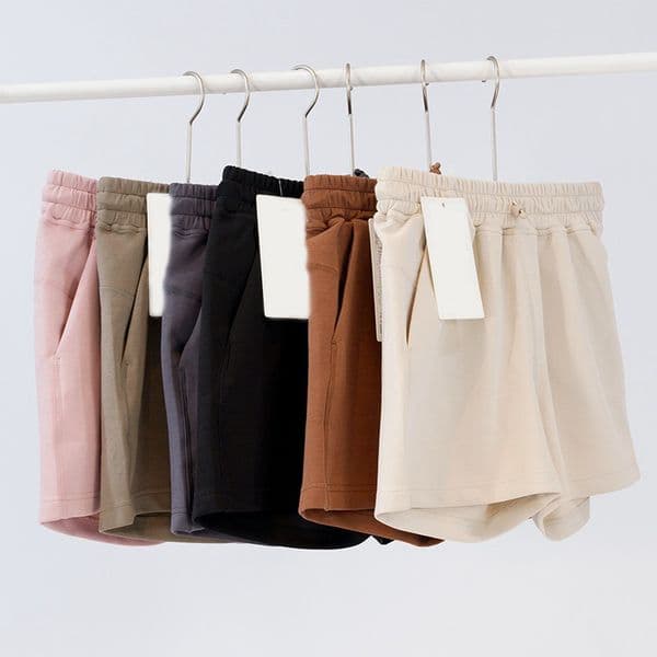 Women Sports Yoga Shorts Outfits High Waist Softs Sportswear Breathable With Pocket Fitness Wear Short Pants Girls Running Elastic