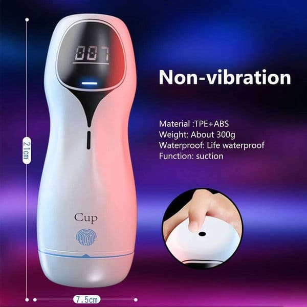 Automatic Sucking Male Masturbator Vibration Blowjob Machine Masturbation Cup Pocket Pussy Penis Pump SexToy Adult Goods for Men C260302