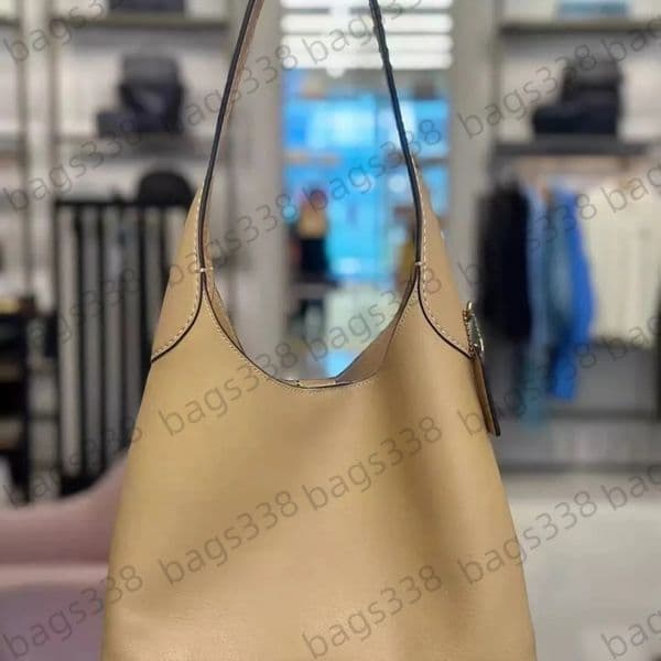Top quality brooklyn bag 28 designer yn tote bags single shoulder 39 single capacity large minimalist luxury suede women leather handbag high classic underarm 23