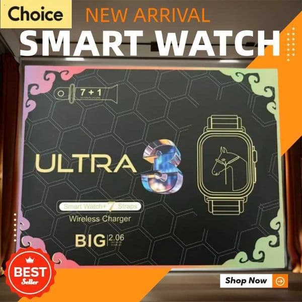 S900 Ultra Smart Watch with Full Touch HD Screen 208 49mm NFC Support Magnetic Charging Bluetooth Calling Health Fitness Tra X260302