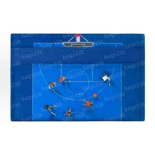 Golf card holder designer luxury wallet holiday sports series style eallet passport 10A latest model swimming ski leather credit business slender coin purse