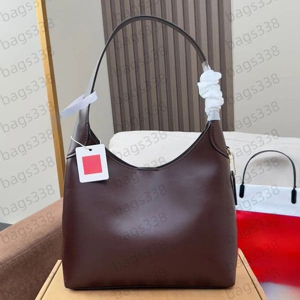 Designer bags Brooklyn 28 single shoulder 39 tote quality single capacity YN large capacity minimalist luxury suede women genuine leather handbag underarm 23cm