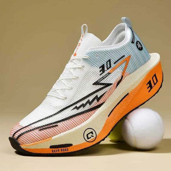 Mens Running Shoes 2025 New High-quality Jogging Shoes Cushioning Rebound Soft Sole Breathable Mesh Training Teenis Shoes Men K260302