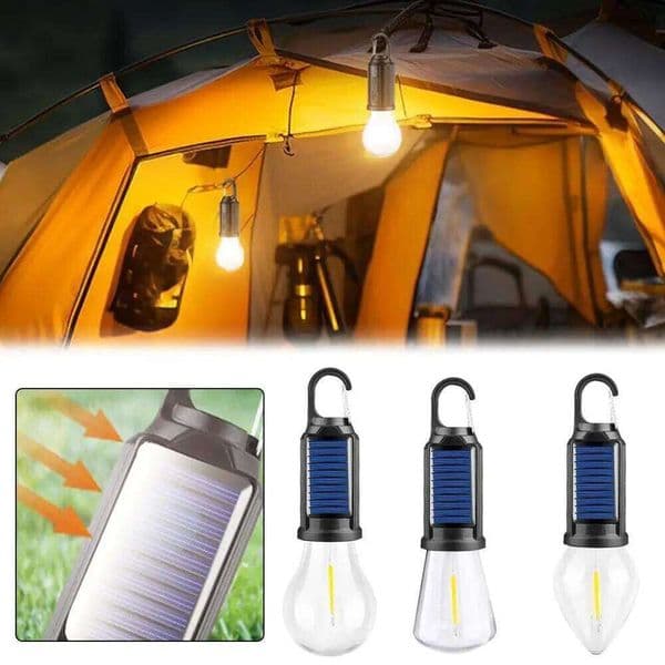 Portable LED with Hook Outdoor Type-C Charging Warm Light Camping Lamp Waterproof Lighting Lantern C260302