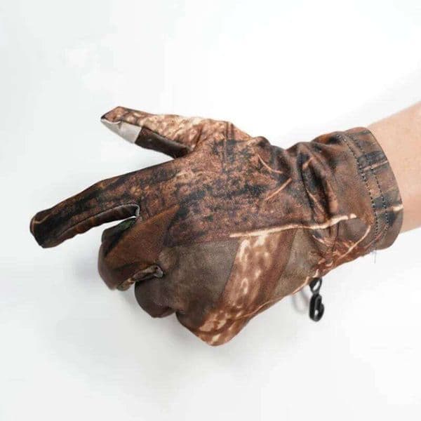 Tactical Biomimetic Camouflage Touchscreen Anti-Slip Breathable Hunting Fishing Walking Sports Protection Gloves C260302