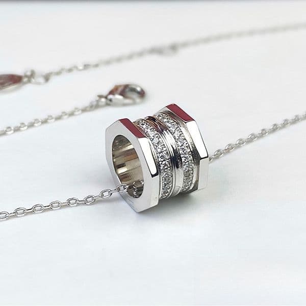 diamond necklace designer gold necklace necklaces designer 2024 choker womens necklace jewelry gold pendant stainless steel jewelry necklaces