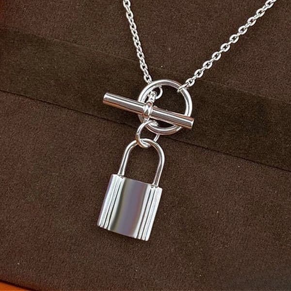 2026 silver necklace designer for women 2024 brand fashion charm diamond pendant for men gold designer necklace luxury jewelry