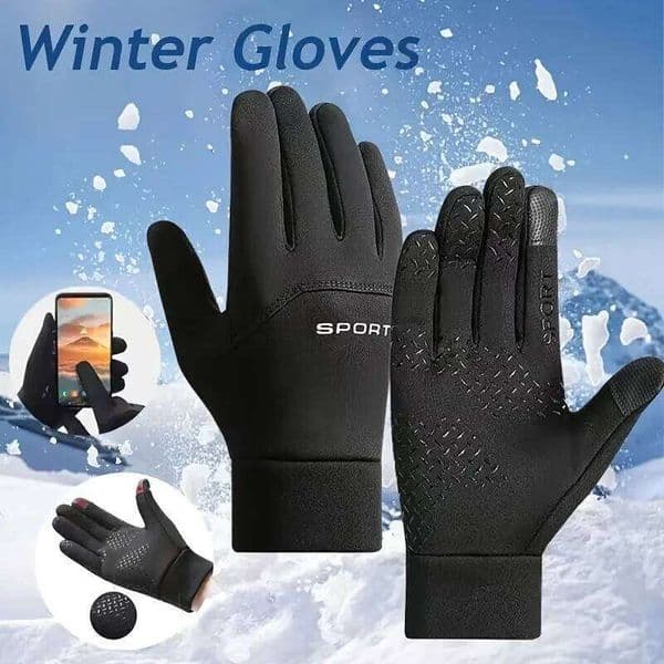 2pcs/set-Unisex Winter Thermal Cycling Gloves+Thermal Socks Shock Palm for Cold Weather Skiing Snowboarding Outdoor Sports C260302