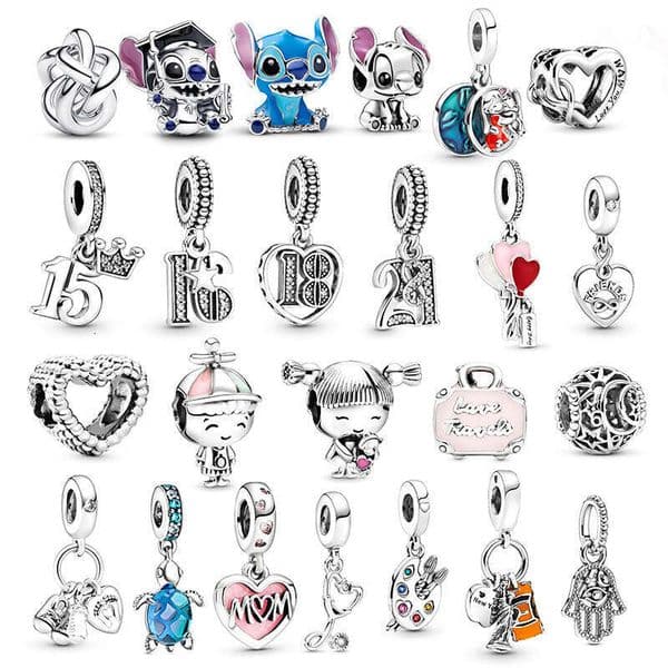 Fashion Charms for Bracelets for Women Designer Jewelry Accessories Cartoon Birthday Numbers Boys Girls Ocean Turtle Pendant Charm