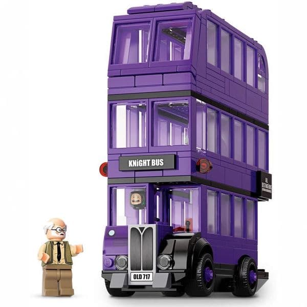new model of Harry 75957 Potter building block assembly set - street scene knight bus childrens toy Y260515