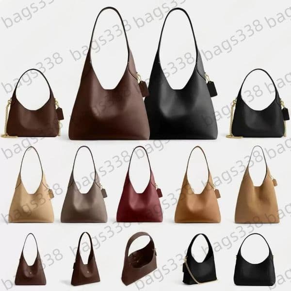Designer bags Brooklyn 28 single shoulder 39 tote quality single capacity YN large capacity minimalist luxury suede women genuine leather handbag high classic 23