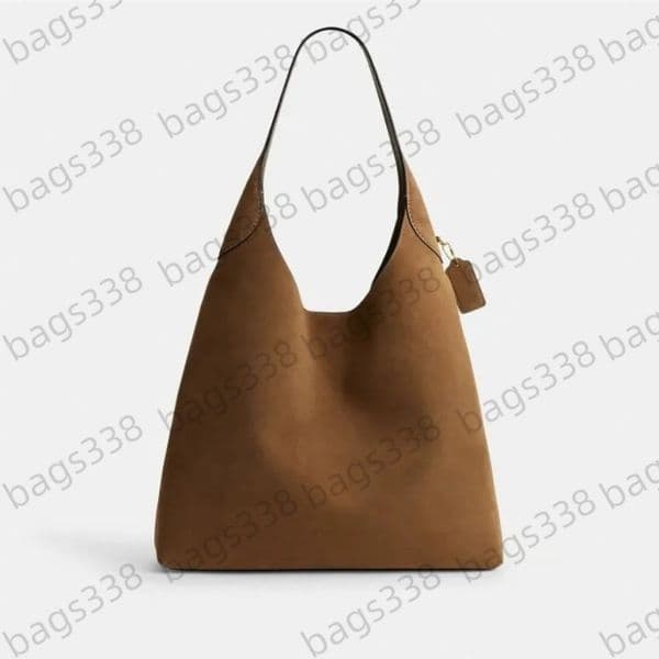 Brooklyn bag 28 designer handbag YN single shoulder top quality tote bags 39 capacity minimalist luxury suede women genuine leather high classic underarm 23 style