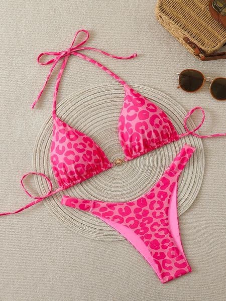 Sexy Leopard Bikini 2026 Beach Womens Swimsuit Triangle Bathing Suit Woman Female Swimwear Micro Bikinis Sets Brazilian Biquini 260303BJ