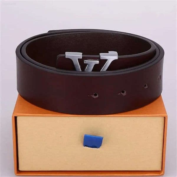 lvslys Designer belt men mens belt luxury ceinture luxe simple fashionable black brown plaid womens belts simple letter buckle waistband louise belt daf
