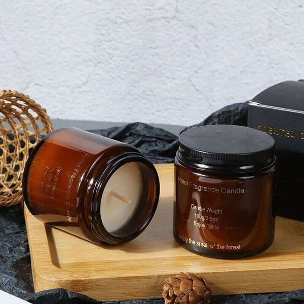 Scented Candles Soy Wax Aromatherapy Friends Souvenir Smoke-free Fragrance Candle Jar Glass m W260303 Z260527